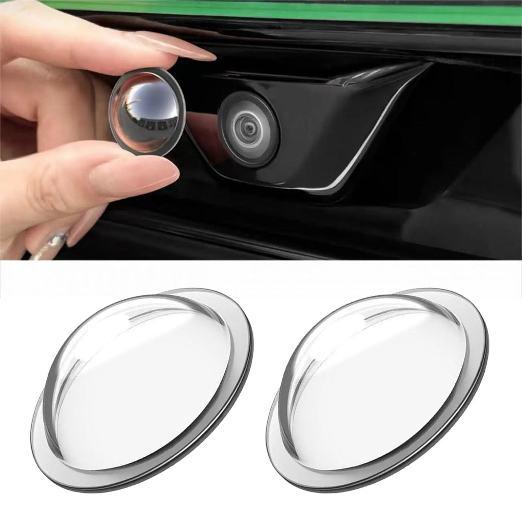 Car Camera Protective Cover Lens Cover Dedicated Car Camera Lens Protector 1 Pair High Transparency Protective Cover for Camera Oasis Select