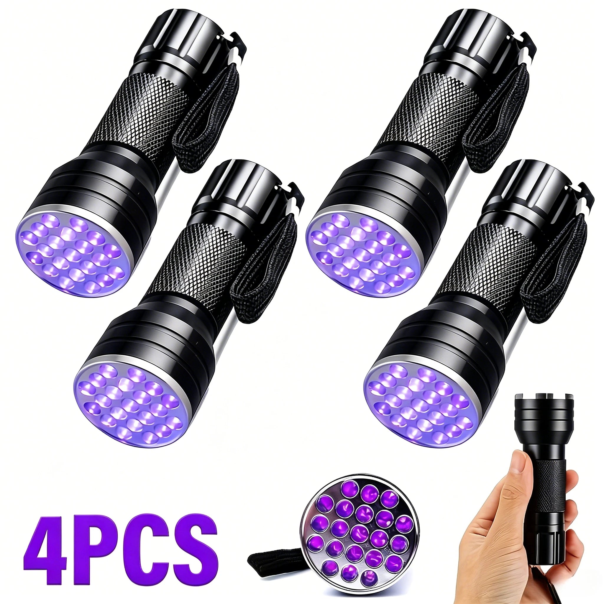 UV Blacklight Flashlight 9/12/21 LED – Pet Stain & Urine Torch