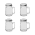 2/4/6Pcs 35ml Mini Glass Sealed Bottle for Jam Honey Coffee Concentrate Milk Juice Leakproof Bottle with Lid Portable Empty Jar Oasis Select 4Pcs