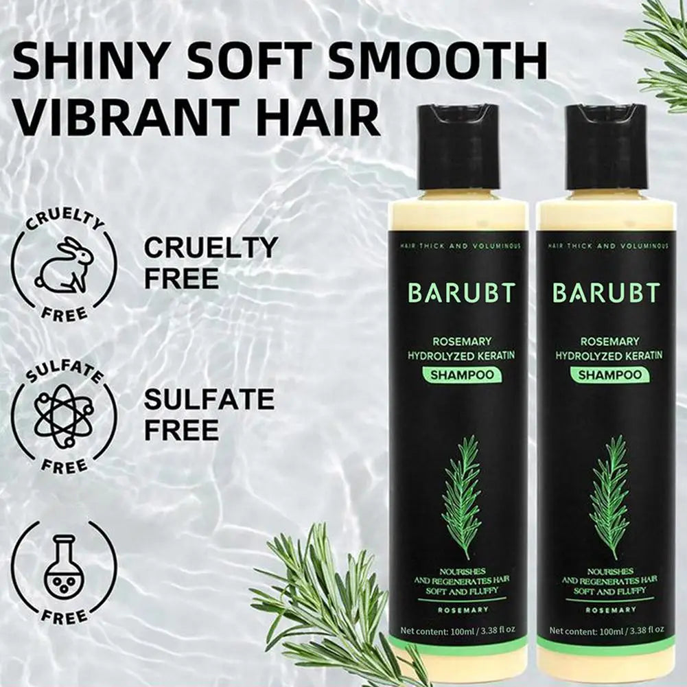 Rosemary Shampoo Hair Growth Deep Cleansing Scalp Anti Dandruff Oil Control Strengthening Root Nourish Hair Volumizing Shampoo Oasis Select