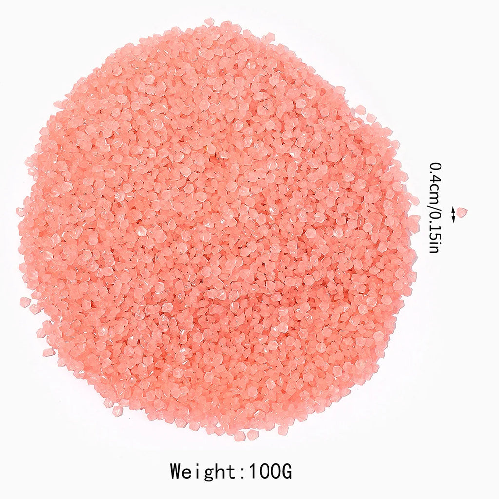 3-5mm Glow-in-the-dark Sand Fluorescent Particles Sand Fish Tank Scenery Votive Bottle Blue Glow-in-the Dark Sand Oasis Select