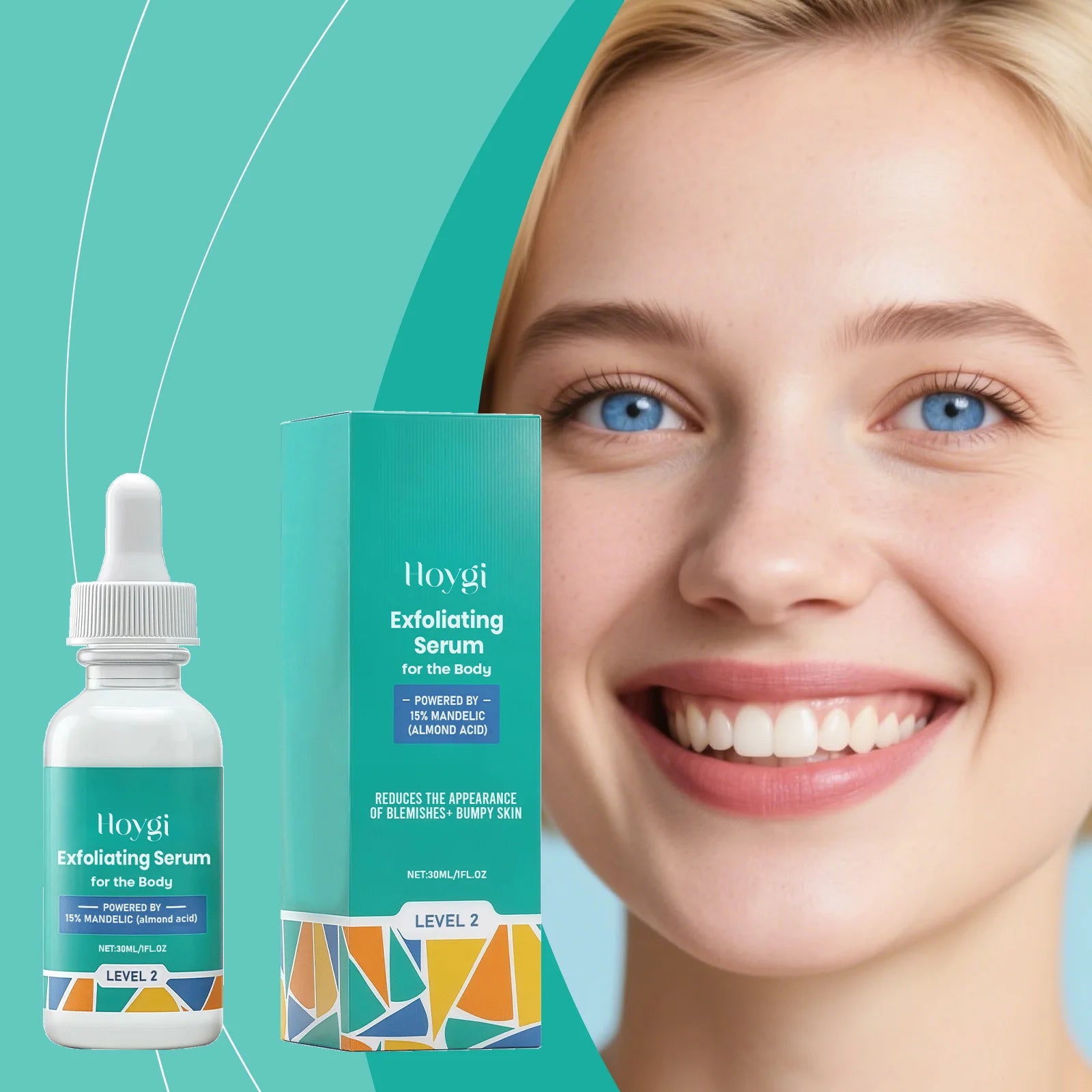 Hoygi Mandelic Acid Serum – Brightening & Hydrating Face Essence Face Serum Oasis Select