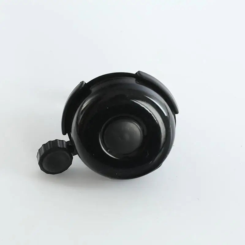 1Pcs Aluminum Alloy Bike Bell, Handlebar Mount Bicycle Warning Horn, Safety Cycling Accessory for Mountain Road Bikes Oasis Select Black