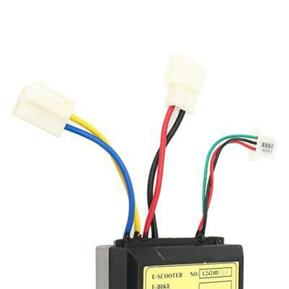 Electric Bicycle Controller 12V 250W 3 Line Brushed Controller Extended Cable Twist Throttle Handlebar Grip Set Oasis Select