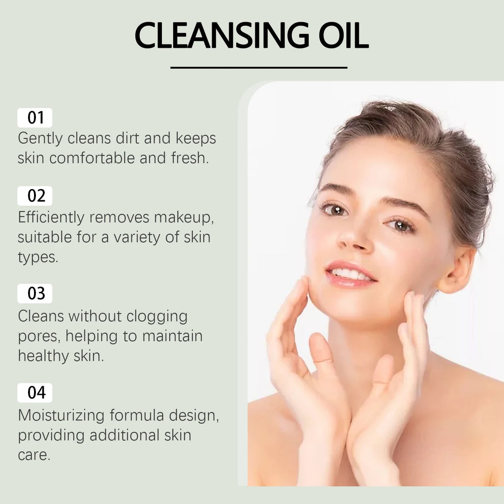 Hoygi Gentle Cleansing Oil – Makeup Remover Face, Eye & Lip