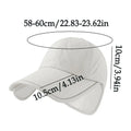 Summer Sun Protection Adjustable Sun Hat For Women Wide Brim Caps Ladies Beach Visor Hat Holiday UV Protection Sun Hat Oasis Select White 1PC