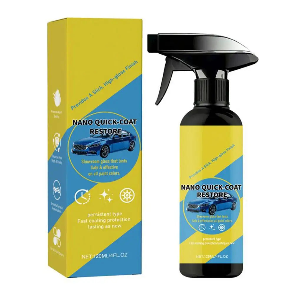 Car Automotive Nano Ceramic Coating Spray Hydrophobic Paint Sealant Polishing Liquid High Gloss Long Lasting Protection Oasis Select 1pcs