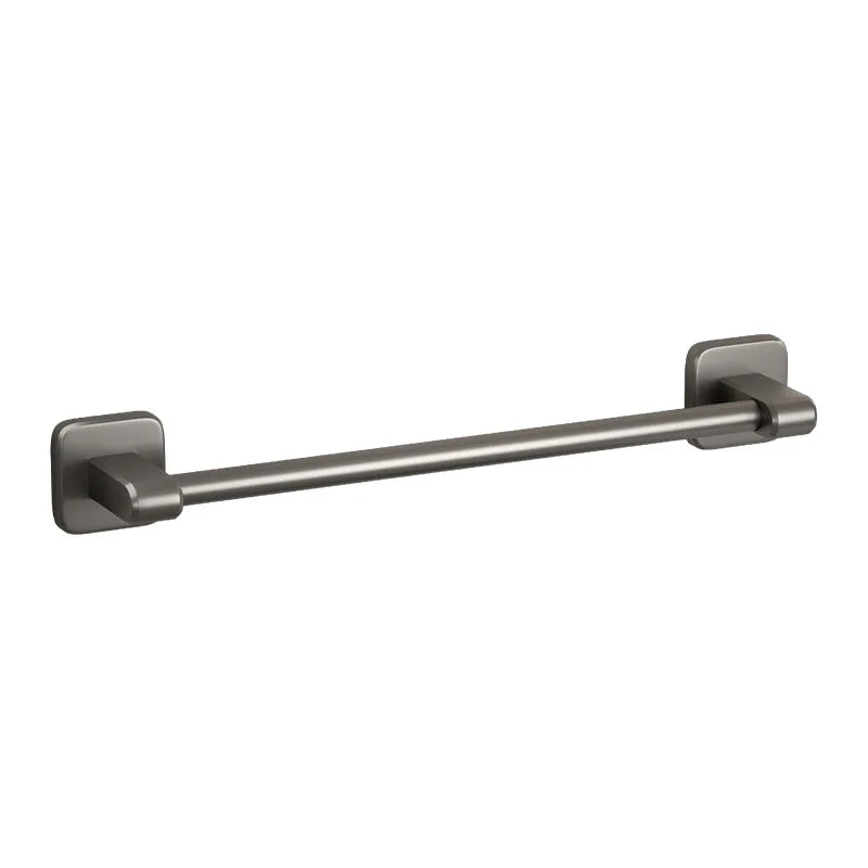 Bathroom Towel Holder White Without Drilling Bathroom Black Towel Rack Towel Bar Self-Adhesive Bathroom Towel Rack Towel Rail Oasis Select