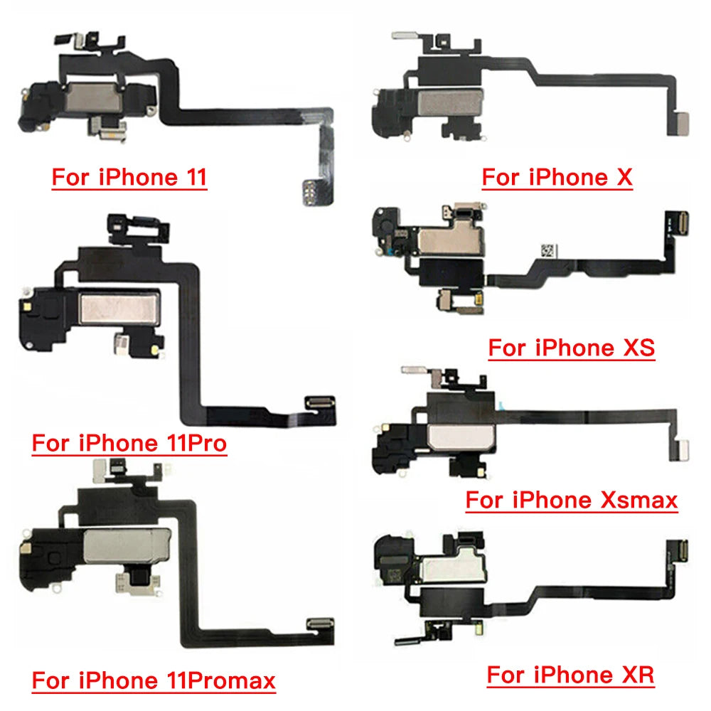 iPhone X XR XS 11 Pro Max Dual Speaker Replacement with Flex Cable