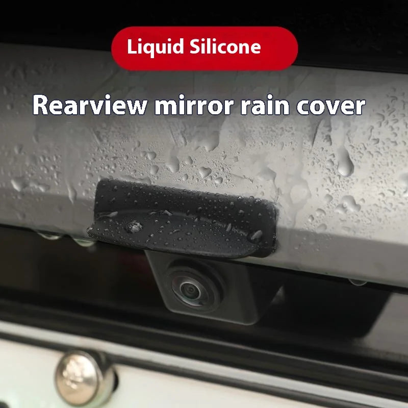 Vehicle Rear Camera Rain Cover; Weatherproof Guard; Auto Back Cam Protection Shield for Commuting Oasis Select