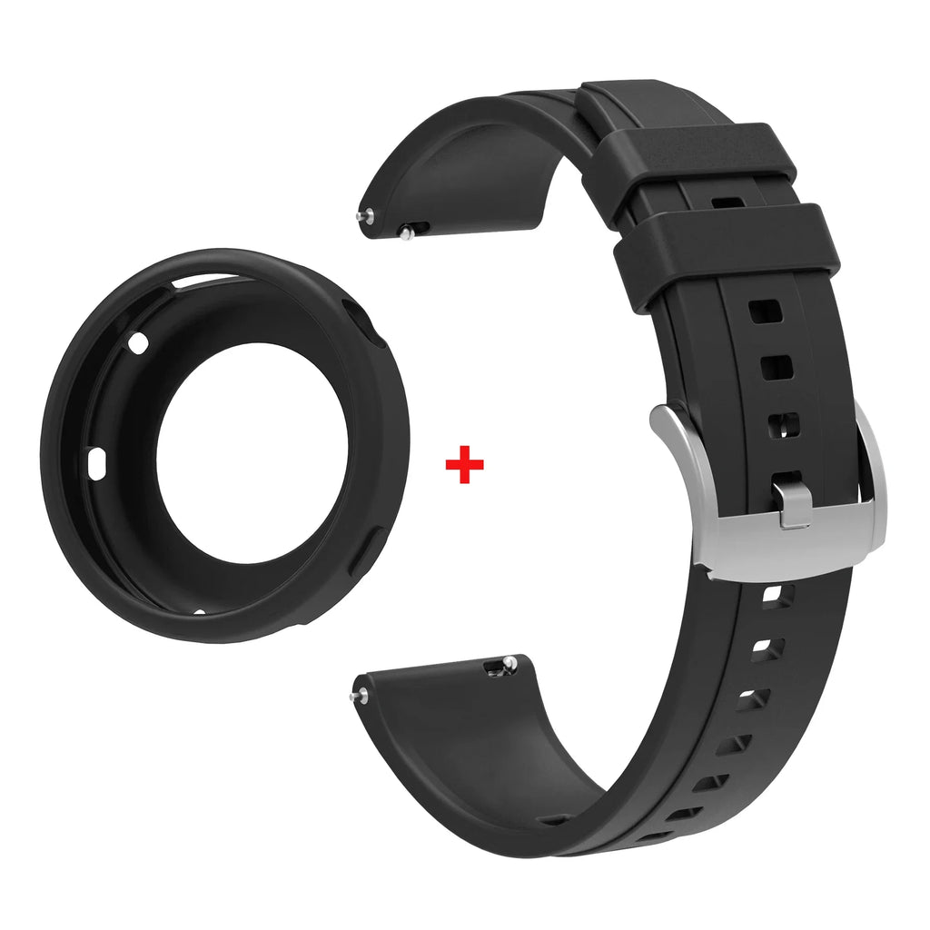 Silicone Case & Strap for Huawei Watch GT4 GT5 41mm | Protective Smartwatch Case & Strap Oasis Select