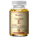 Bcuelov Vitamin E 1000 IU 450mg - for skin, hair, circulatory health, immune system support - antioxidant supplement Oasis Select 120 count-1 bottle