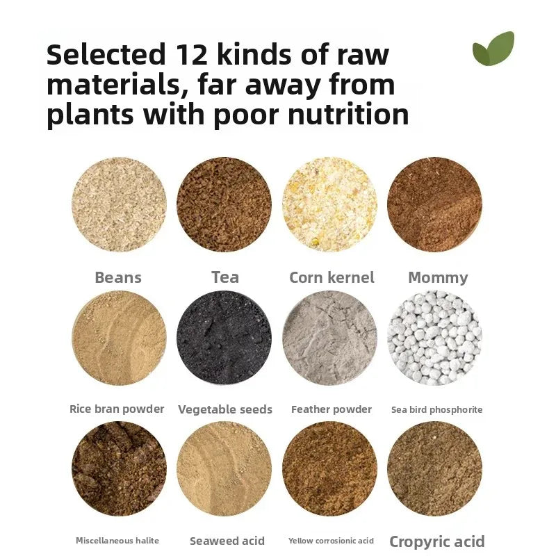 500G special organic fertilizer for fruits and vegetables general-purpose slow-release fertilizer for household vegetable growin Oasis Select