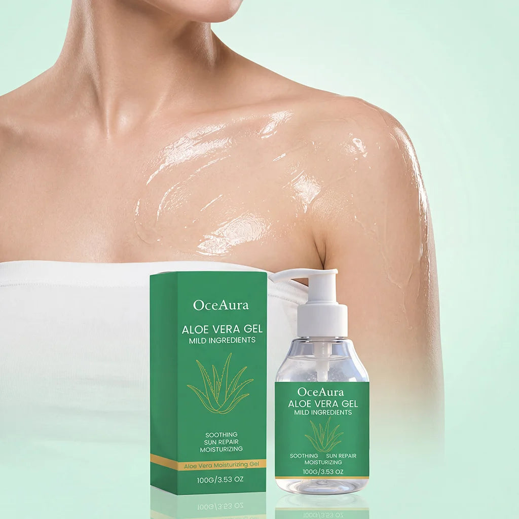 Aloe Vera Moisturizing Gel – Hydrating Body & Face Cream 100g Aloe Vera Gel Oasis Select