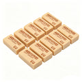 1-10PCS 4B Pencils Eraser Student Office School Stationery Writing Art Drawing Rubber Wrong Questions Correction Eraser Oasis Select 10PCS