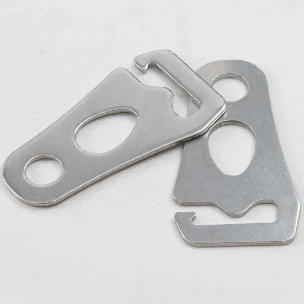 Cord Tightener Tent Wind Rope Buckle Tie Down Rope Carabiner Clip Fastener CampTent Guyline Rope Buckle Fastener Rope Tensioner Oasis Select
