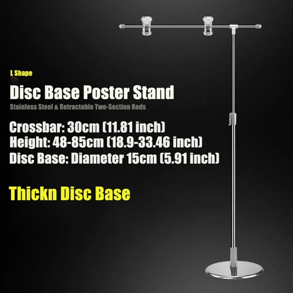 Photography Photo Backdrop Stands Adjustable T-Shape Background Frame Support System Stands With Clamps for Video Studio Oasis Select L-Shape