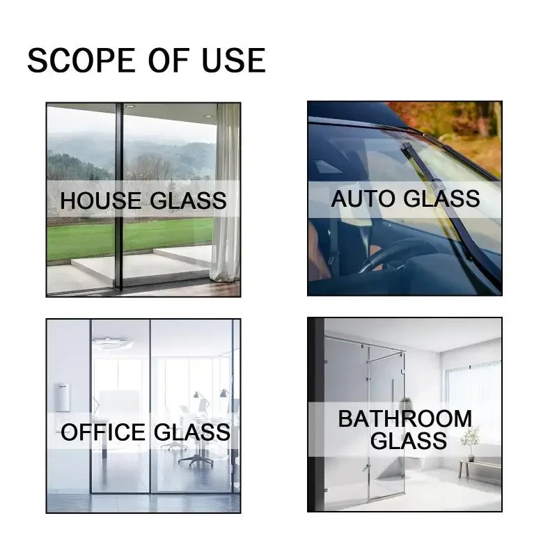 Anti Peeping Glass Cleaning Sponge Isolate Glass From Light Dedicated For Privacy Protection In Cars Home Effective Anti-theft Oasis Select