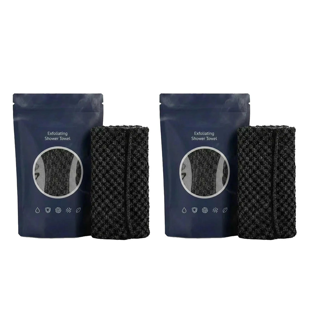 Nylon Exfoliating Bath Scrub Towel – Deep Cleanse & Soft Skin Body Scrub Towel Oasis Select Buy 1 Get 1 Free