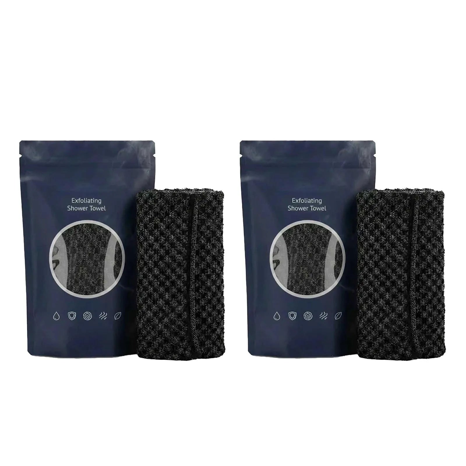 Nylon Exfoliating Bath Scrub Towel – Deep Cleanse & Soft Skin Body Scrub Towel Oasis Select Buy 1 Get 1 Free