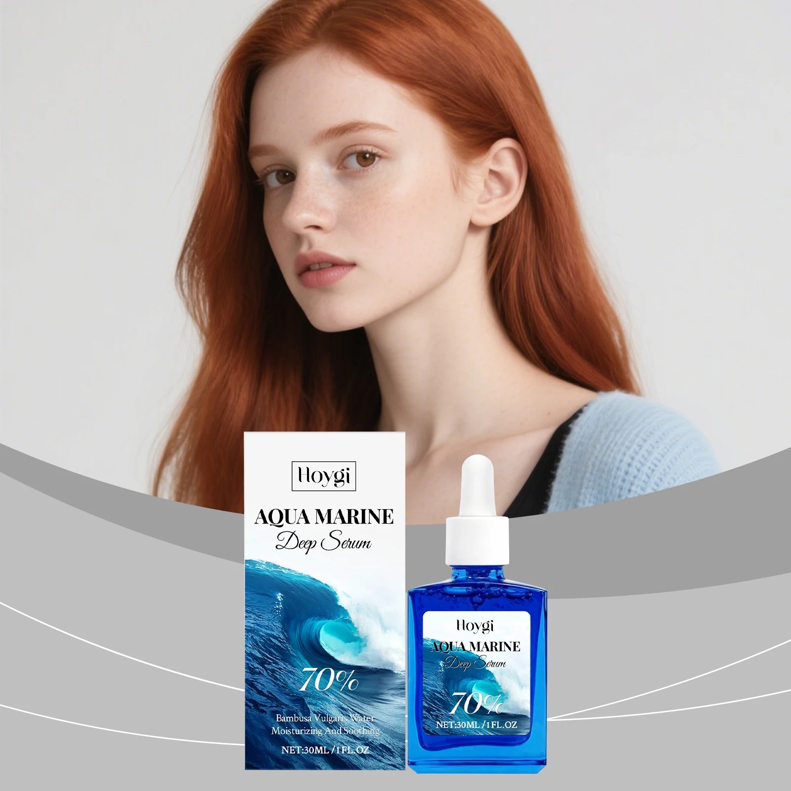 Marine Facial Serum – Hydrating & Brightening Skin Essence Face Serum Oasis Select