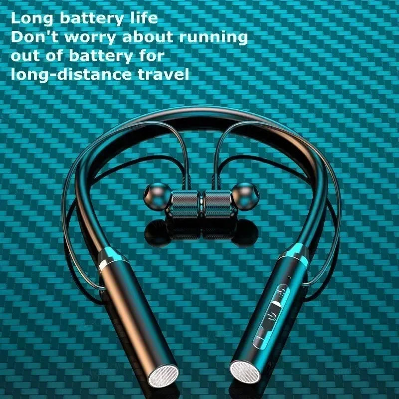 Wireless Headphones Bluetooth 5.0 Neckband Earphones Silicone Hifi 9D Stereo Sports Headset Halter Waterproof Magnetic Earbuds Oasis Select