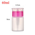 Refillable Nail Polish Remover Pump Bottle – 60ml & 180ml Nail Pump Dispenser Oasis Select 60ml Pink
