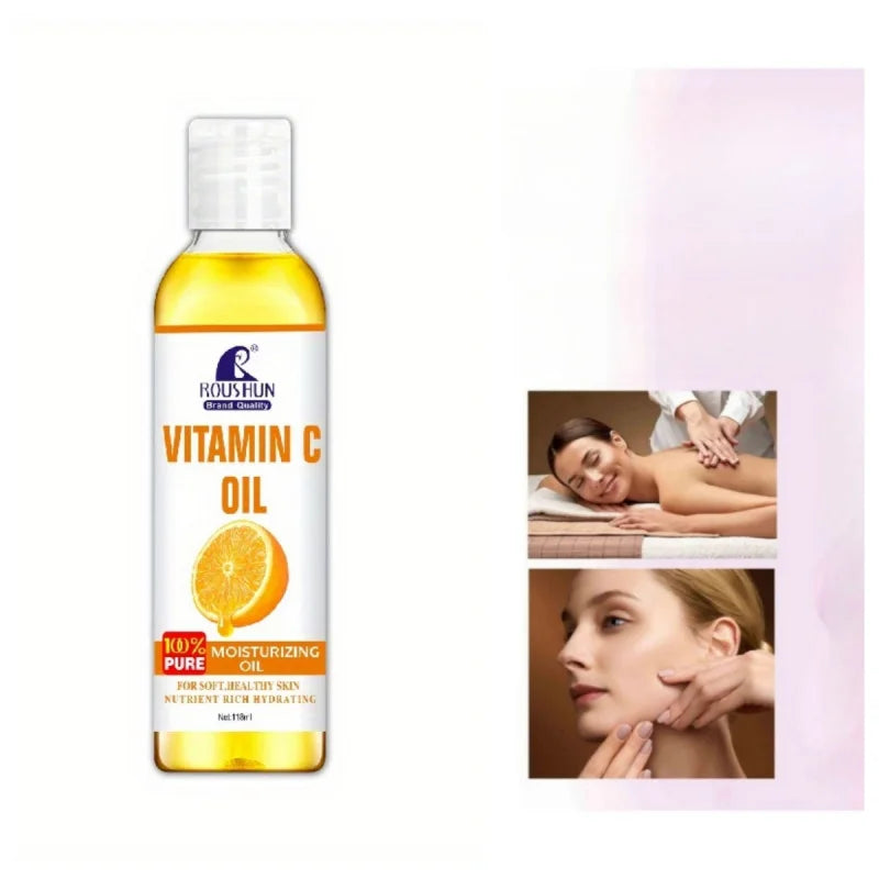 ROUSHUN Vitamin C Body Oil – Moisturizing Skin Oil 118ml