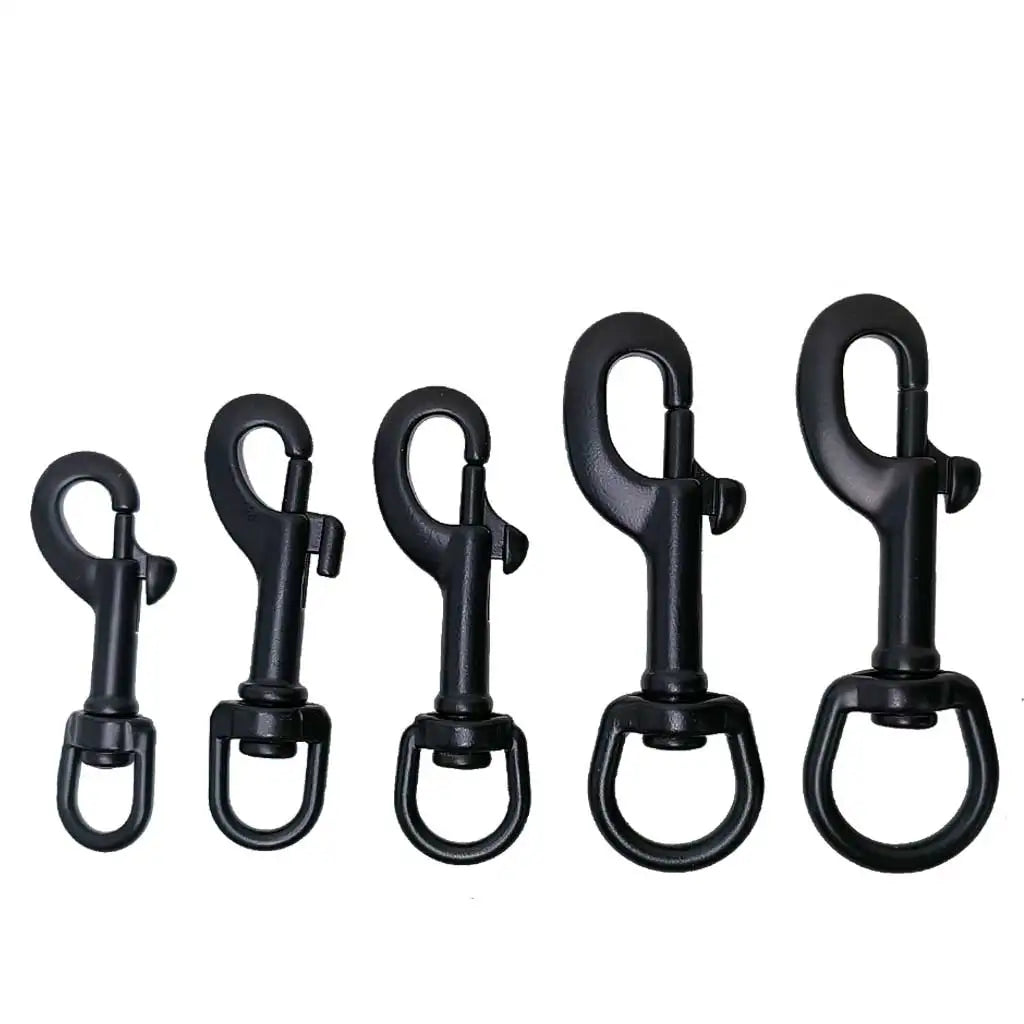 316 SS Scuba Diving Clips Swivel Eye Snap Hook Dive Single Ended Bolt Hook Buckle Dog Clip Gear Equipment for Underwater Oasis Select