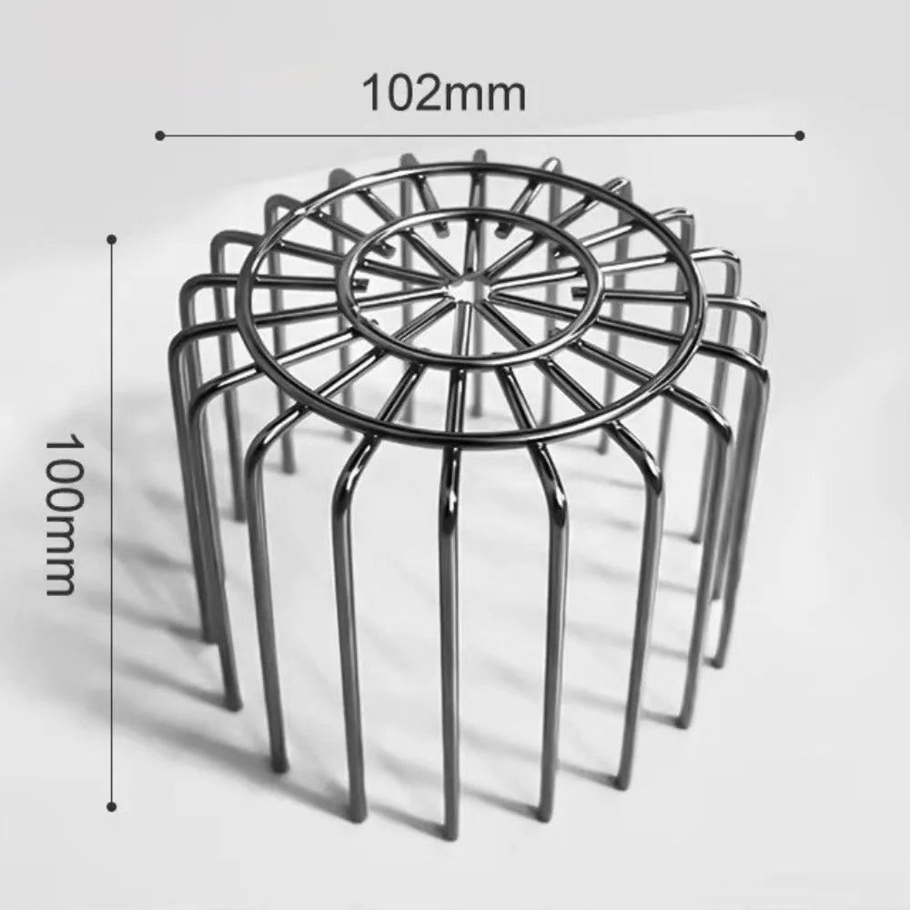Stainless Steel Drain Leaf Debris Trap | Balcony Gutter Guard