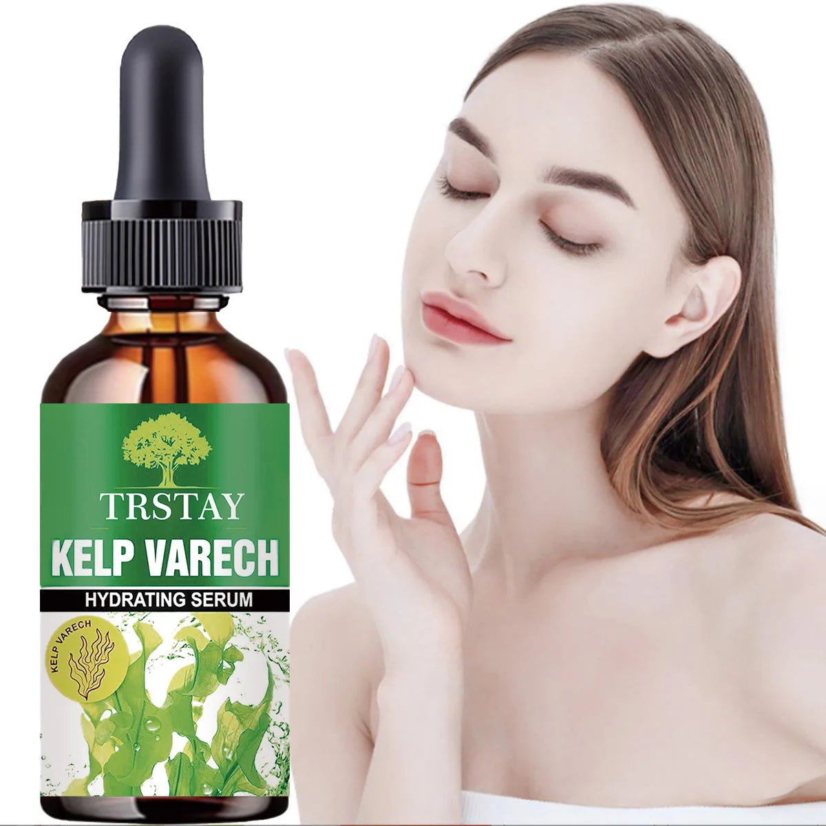 Deep Sea Algae & Kelp Face Serum – Brightening Hydration