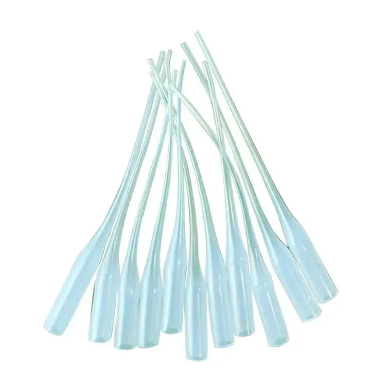 50/150/300pcs Glue Micro-Tips Plastic Glue Bottle Tips Glue Extender Precision Applicator Dropping Tube Nozzle For Crafting Lab Oasis Select