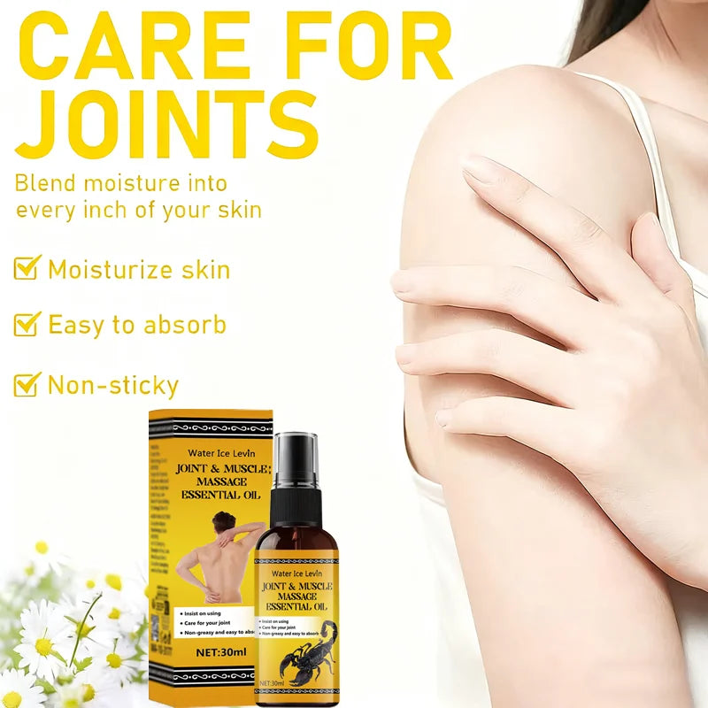 Bee Venom & Collagen Joint Muscle Massage Oil – 30g Massage Essential Oil Oasis Select