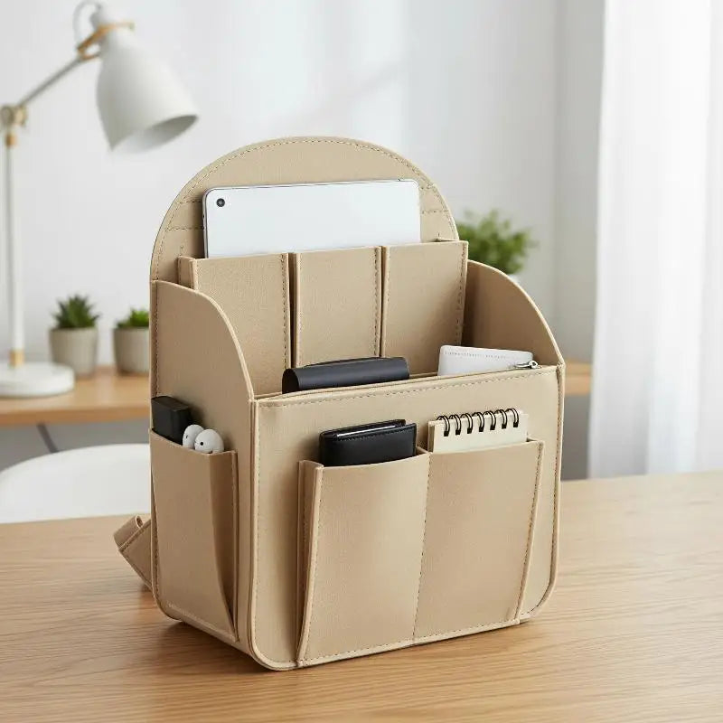 Portable Backpack Felt Insert Small Bag Cosmetic Bags Makeup Organizer Interior Travel Bag Divider Shoulder Bag Fit Various Bags Oasis Select