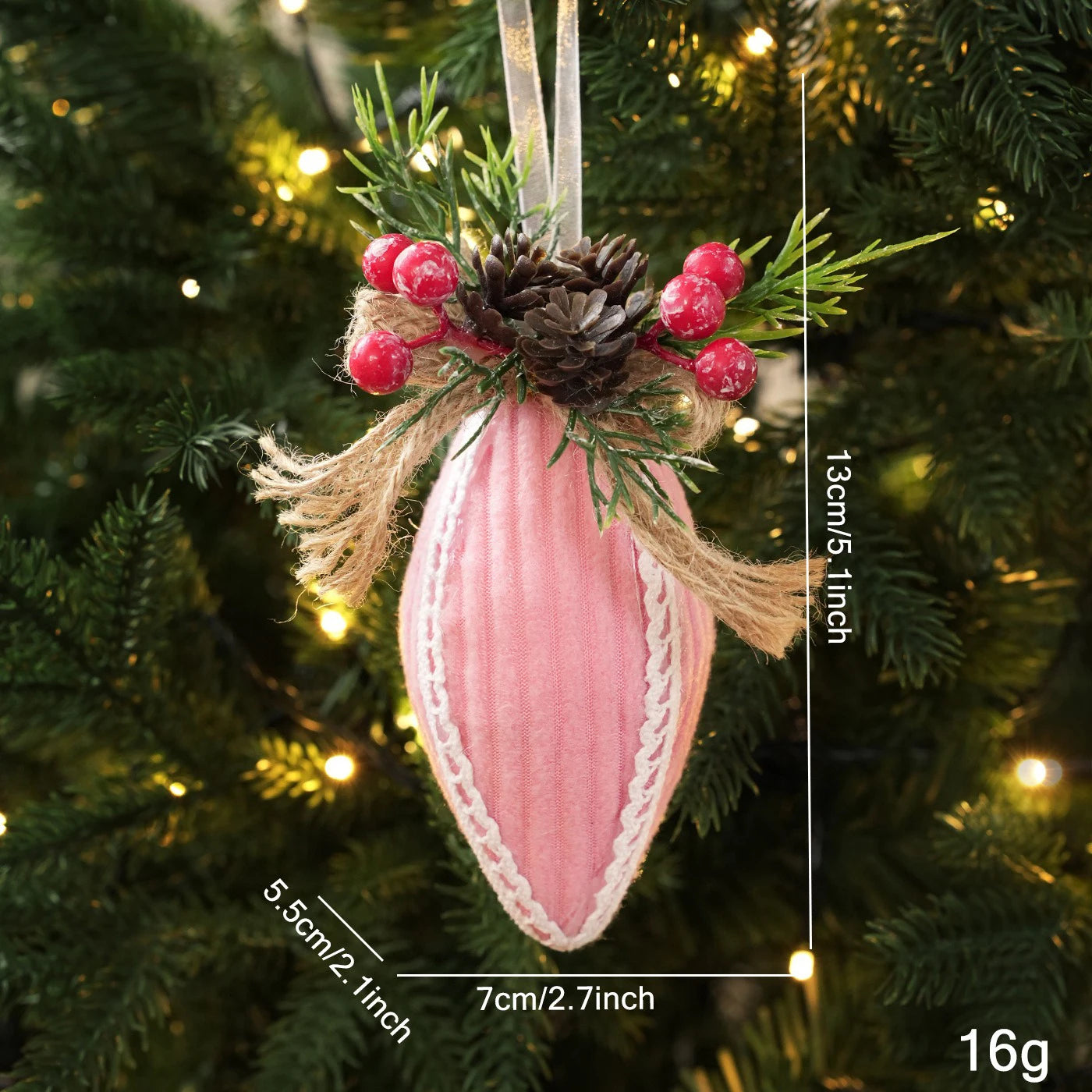 Christmas Tree Hanging Ornament Easy To Hang Christmas Socks Ornament Fabric Christmas Ball Classic For Fireplace Windows Oasis Select E