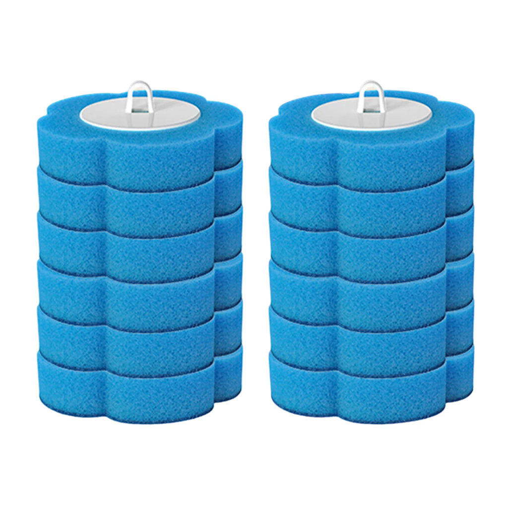 Disposable Toilet Brush Kit with 6 Refills | Contact-Free