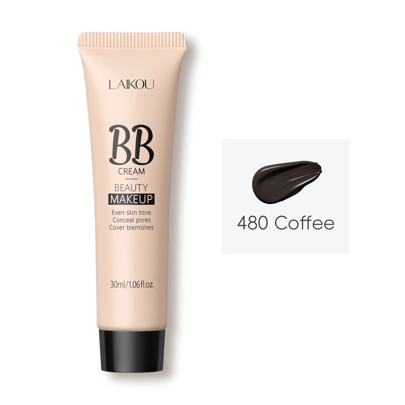 LAIKOU BB Cream Foundation 30ml – Natural, Oil-Free Coverage