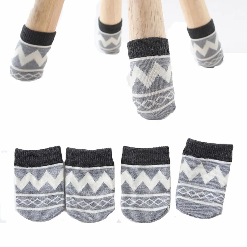 High Elastic Table Legs Socks Furniture Protectors Covers Non-Slip Knitted Floor Protection Pads Chair Foot Cover Oasis Select 2