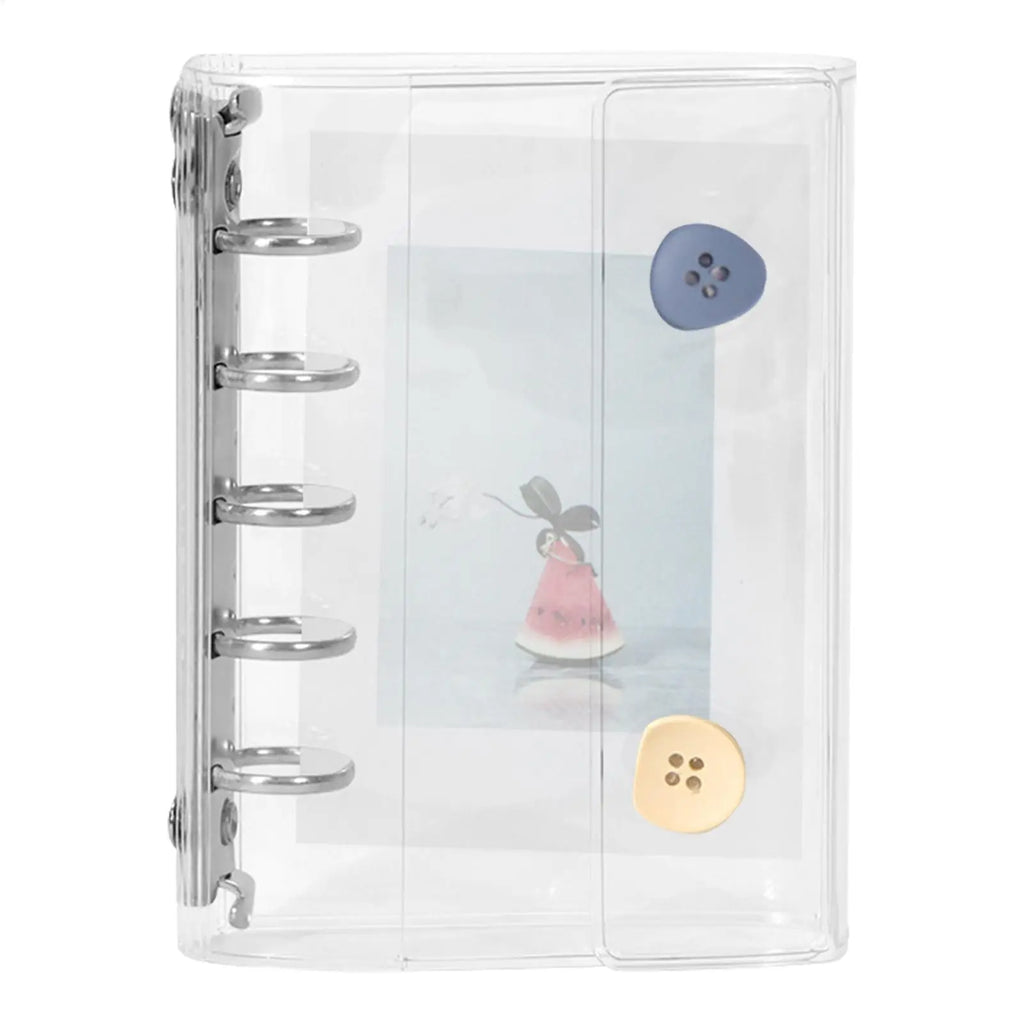Sticker Organizer Binder Sticker Binder Album Organizer Book Transparent Notebook Aesthetic Keeper for Scrapbooking Planner Oasis Select