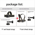 Magnetic Head & Chest Mount for DJI Osmo & Insta360 Cameras