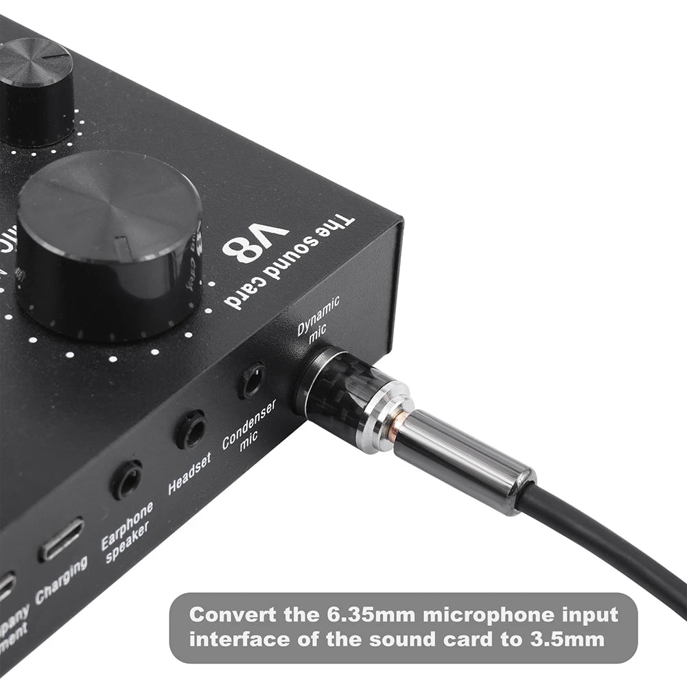 6.35mm to 3.5mm Headphone Adapter | 1/4" to 1/8" Stereo Plug Audio Jack Adapter Oasis Select