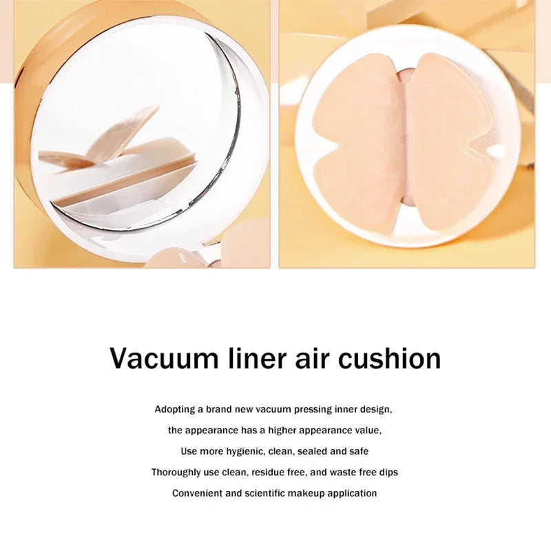 Air Cushion BB Cream Butterfly Powder Puff Moisturizing Foundation Concealer Whitening Oil-control Waterproof Makeup Cosmetics Oasis Select