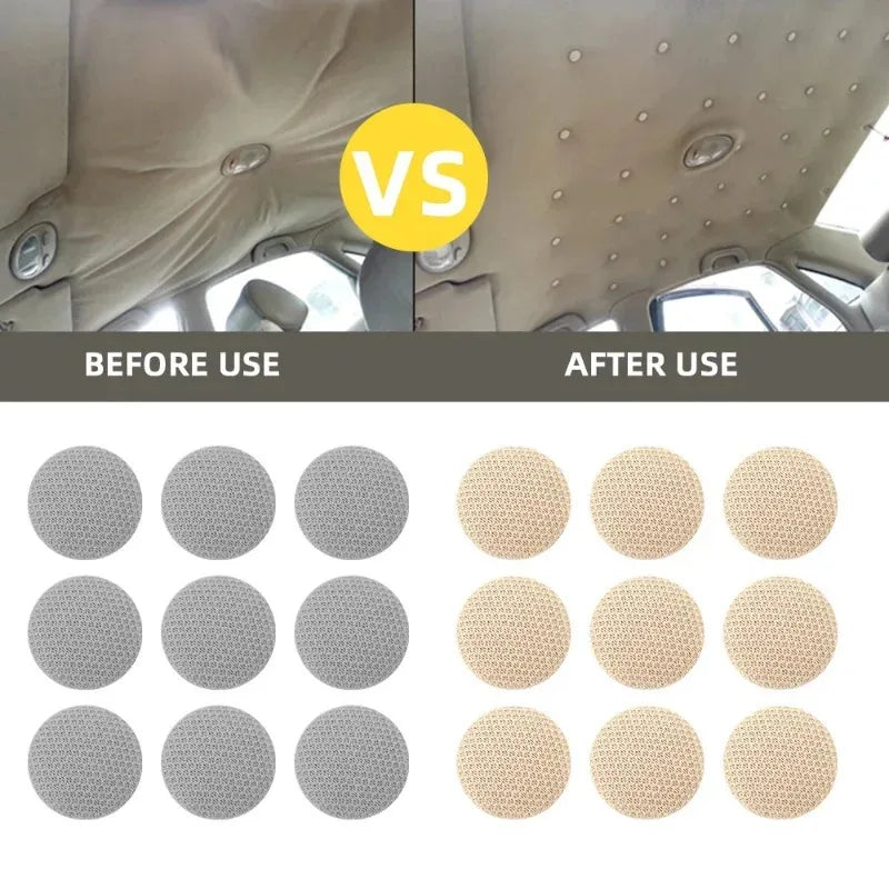 10/20/30/40pcs Car Roof Cloth Fixing Buckle Snap Rivets Retainer Car Interior Ceiling Buckles Headliner Auto Roof Metal Buckle Oasis Select