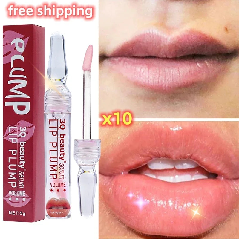 Volumising Lip Plumper Oil Gloss Serum – Hyaluronic Acid