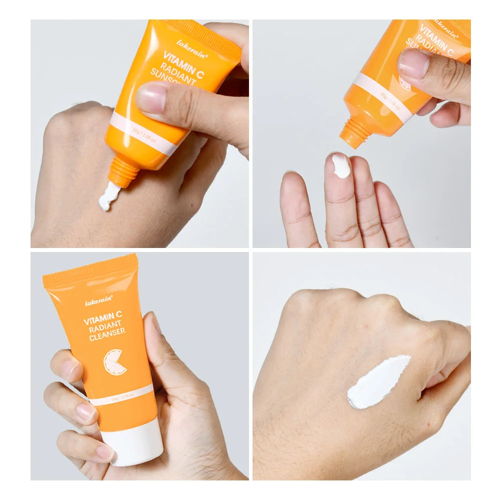 Multi Skin Care Lotion SPF 30 Vitamin C Hydrating Moisturizer Brighten Skin Protects From UV Rays Nourishing Formula Oasis Select