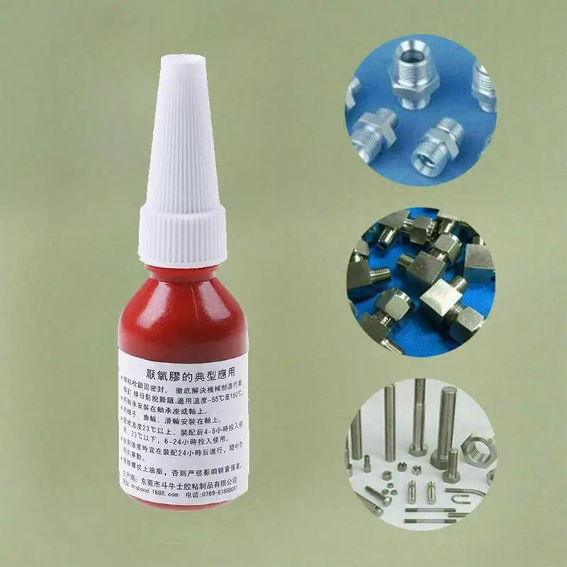 242 Medium Strength Blue Threadlocker Anaerobic Adhesive 10ml Threadlocker Adhesive Oasis Select