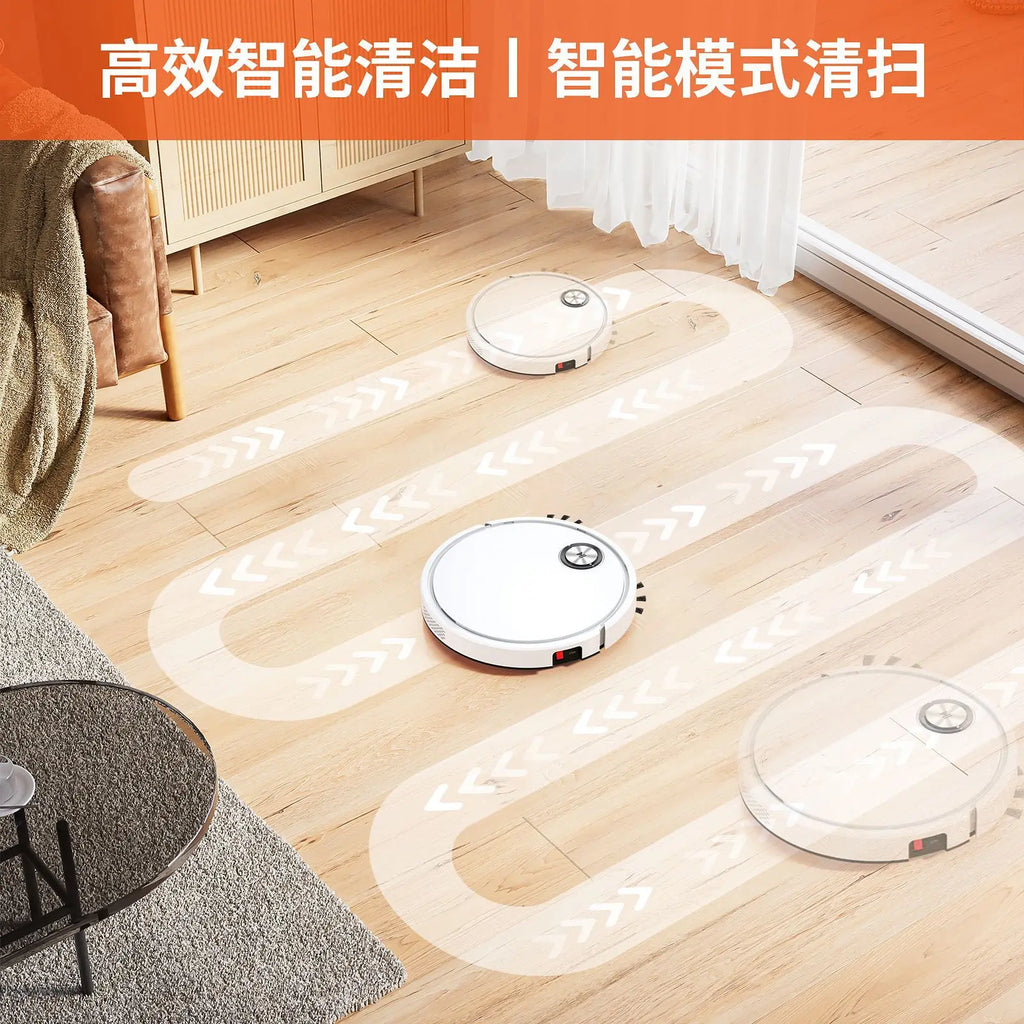APP-Controlled Robot Vacuum & Mop with Water Tank | Smart Clean