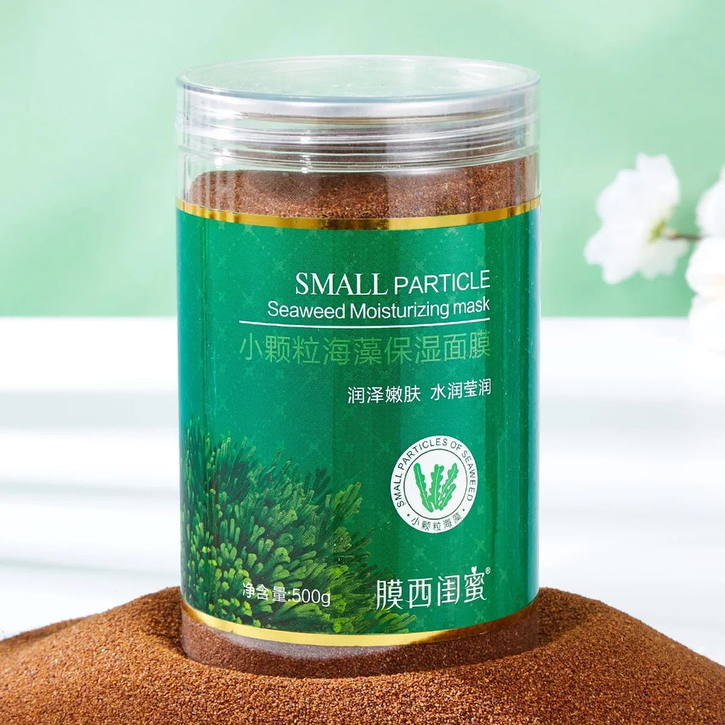 500g/650g Milk Seaweed Jelly Mask Powder Small Particles Marine Algae Moisturizing Mask Mud Softening Skin Improving Roughness Oasis Select