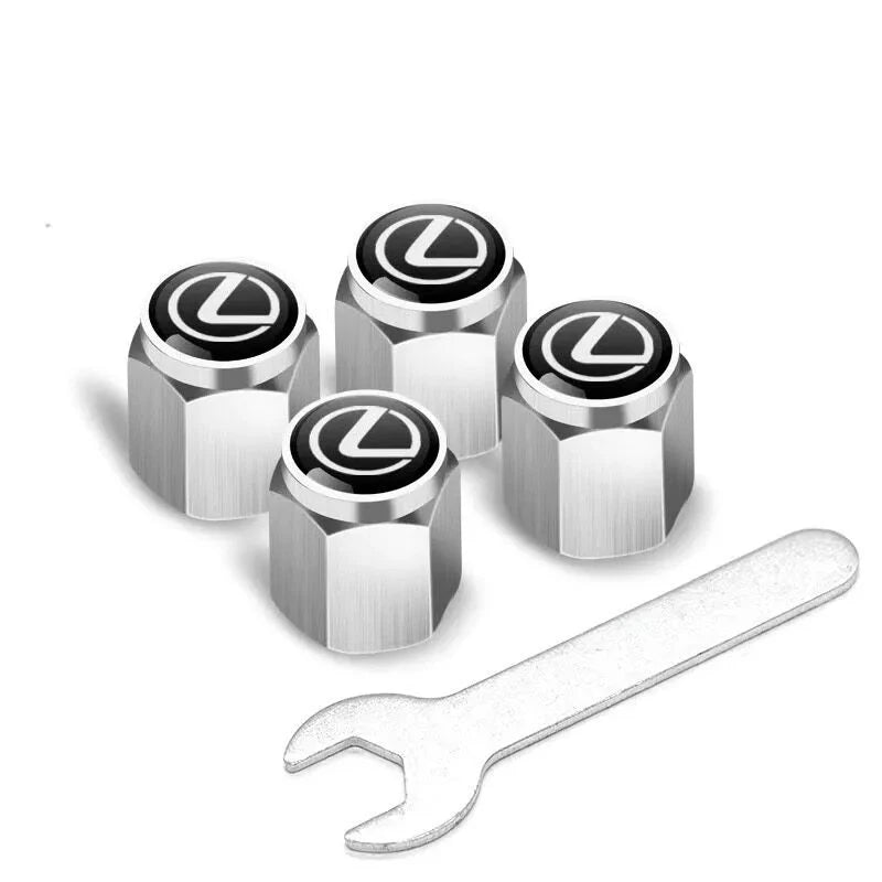 Brand new car tire valve cap, anti-theft valve core cover, universal tire valve cap, dust-proof valve core cover Oasis Select 4PCS 10