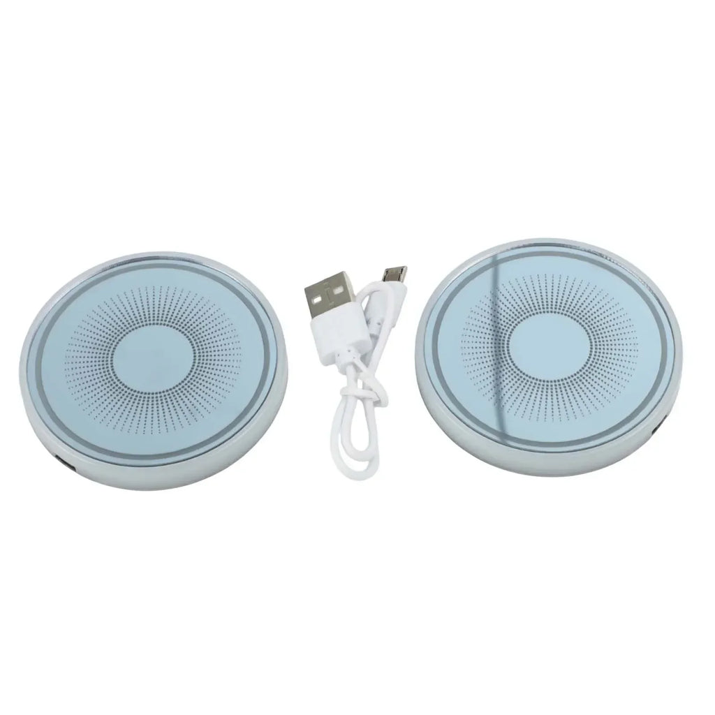 For Home Use Luminescent Cup Pad LED Car Coasters Diameter 68mm Versatile Interior Lighting Waterproof Acrylic Material Oasis Select China Mainland